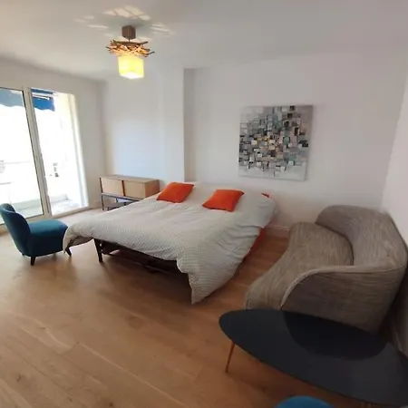 아파트 Pointe Croisette T2 2min A Pieds 46m2 칸느